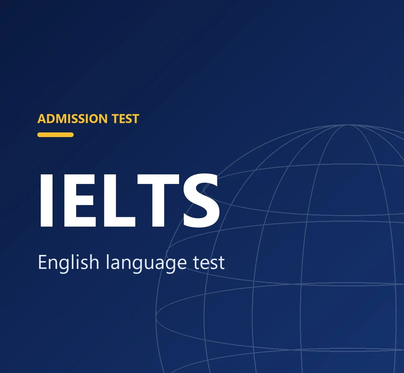 IELTS test