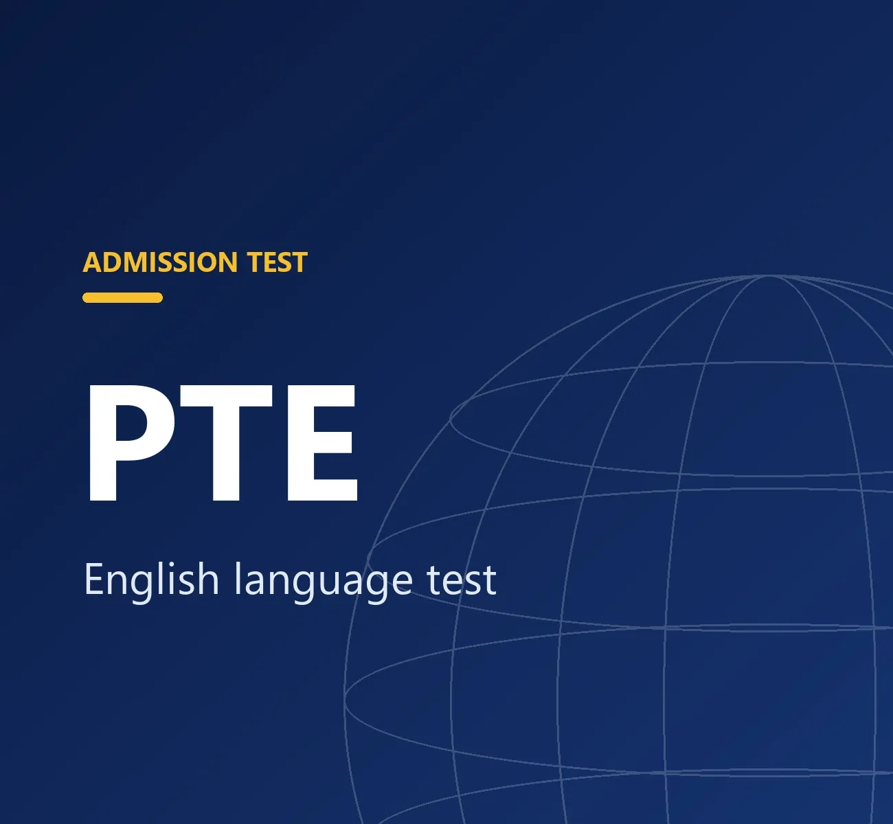 PTE Academic test