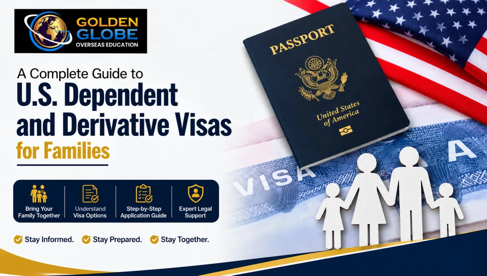 A complete guide to U.S. dependent and derivative visas for families: bring your family together, understand visa options, step-by-step application guide